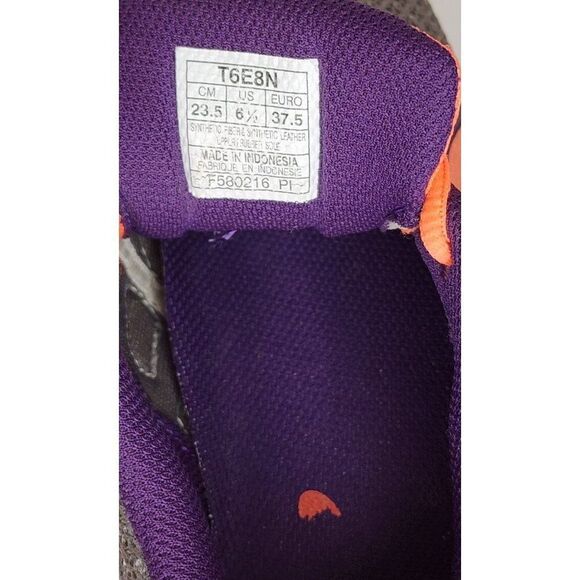 Asics Gel Excite 4 Women's Running Sneakers Size 6.5 Grey/Purple - Picture 5 of 8